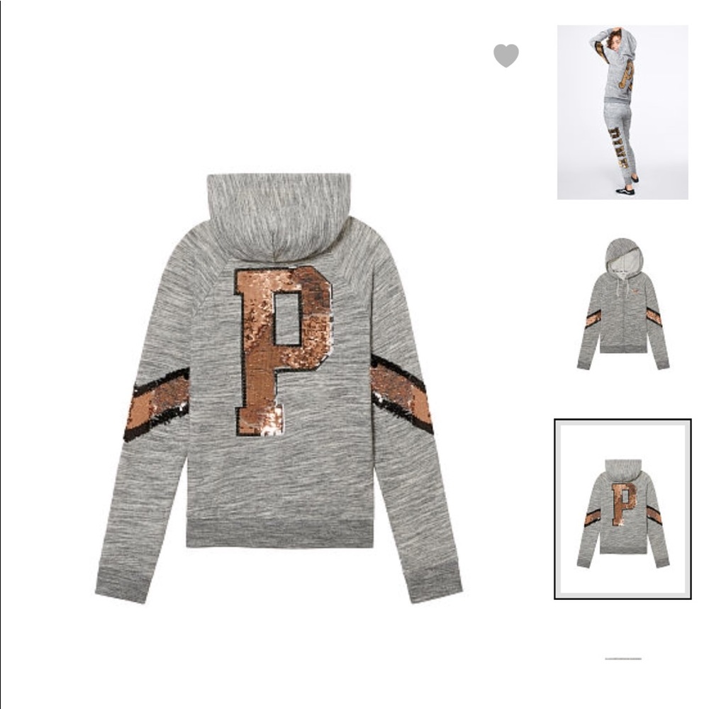 Victoria Secret Pink Bling Hoodie